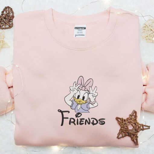 Best Friend Daisy Embroidered T shirt Disney Characters Embroidered T shirt Best Gift Ideas