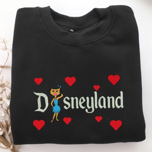 Betty Rubble Disneyland Embroidery, Disneyland Embroidered Sweatshirt, Movie Disney Inspired, Best Gifts Idea For Him Her - Image 5