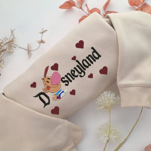 Billy Disneyland Embroidery, Disneyland Embroidered Sweatshirt, Movie Disney Inspired, Best Gifts Idea For Him Her