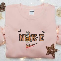 Bingo Halloween x Nike Embroidered Hoodie Nike Inspired Embroidered Shirt Best Halloween Gift Ideas
