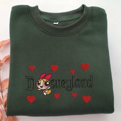 Blossom Disneyland Embroidery, Disneyland Embroidered Sweatshirt, Movie Disney Inspired, Best Gifts Idea For Him Her - Image 3