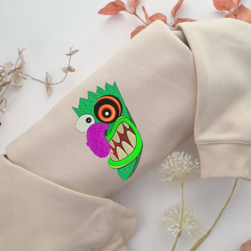 Boga Boga Boga Mask Embroidery, Disneyland Embroidered Sweatshirt, Movie Disney Inspired, Best Gifts Idea For Him Her