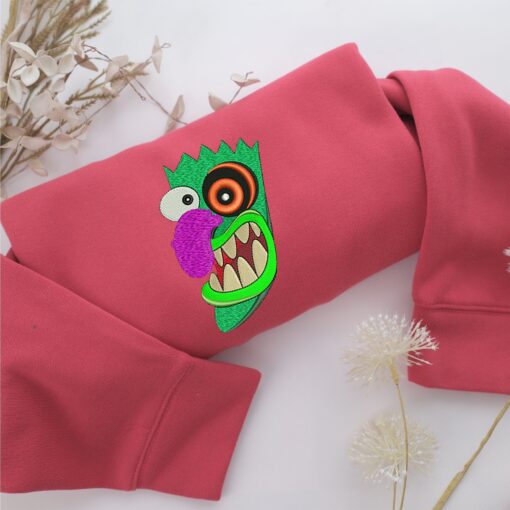 Boga Boga Boga Mask Embroidery, Disneyland Embroidered Sweatshirt, Movie Disney Inspired, Best Gifts Idea For Him Her - Image 4