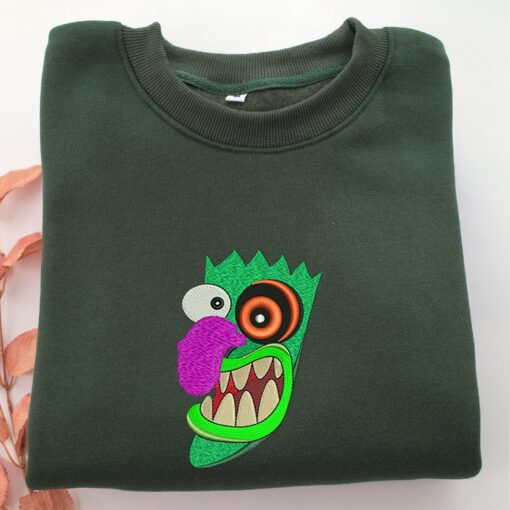 Boga Boga Boga Mask Embroidery, Disneyland Embroidered Sweatshirt, Movie Disney Inspired, Best Gifts Idea For Him Her - Image 3