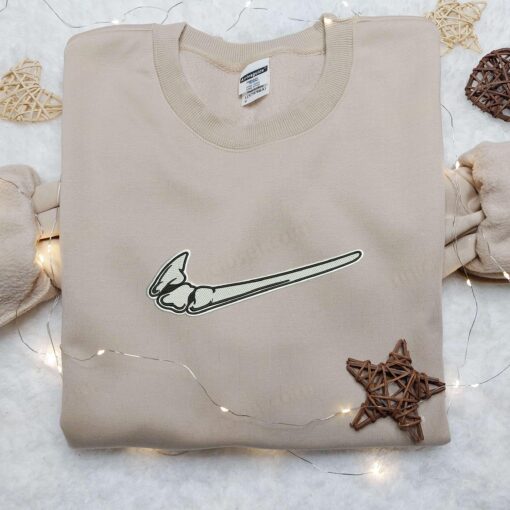 Bone x Nike Embroidered Shirt Custom Nike Embroidered Shirt Inspired Nike Embroidered Shirt