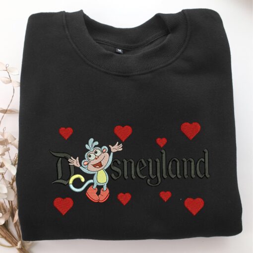 Boots v1 Disneyland Embroidery, Disneyland Embroidered Sweatshirt, Movie Disney Inspired, Best Gifts Idea For Him Her - Image 5