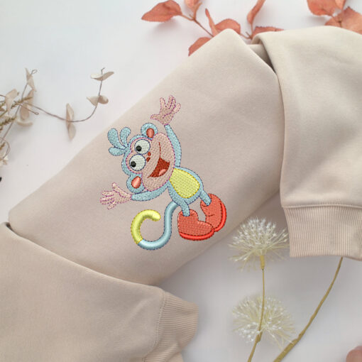 Boots v1 Embroidery, Disneyland Embroidered Sweatshirt, Movie Disney Inspired, Best Gifts Idea For Him Her