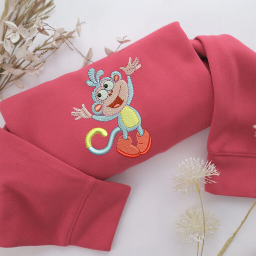 Boots v1 Embroidery, Disneyland Embroidered Sweatshirt, Movie Disney Inspired, Best Gifts Idea For Him Her - Image 4