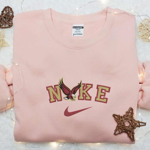 Boston College Eagles x Nike Embroidered Shirt NCAA Sports Embroidered Hoodie Best Gift Idea