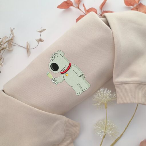 Brian Embroidery, Disneyland Embroidered Sweatshirt, Movie Disney Inspired, Best Gifts Idea For Him Her