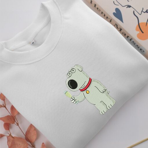 Brian Embroidery, Disneyland Embroidered Sweatshirt, Movie Disney Inspired, Best Gifts Idea For Him Her - Image 2