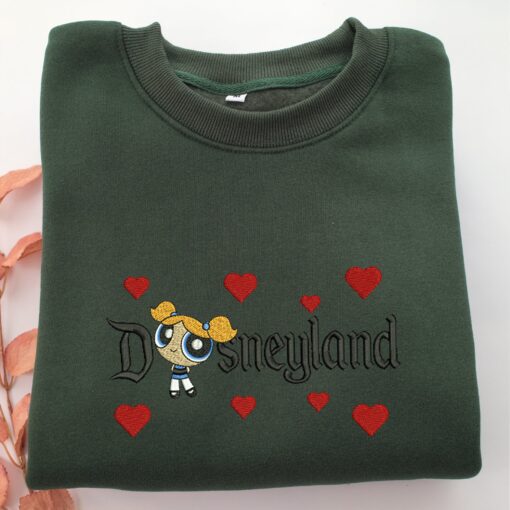 Bubbles Disneyland Embroidery, Disneyland Embroidered Sweatshirt, Movie Disney Inspired, Best Gifts Idea For Him Her - Image 3