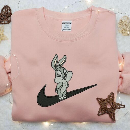 Bugs Bunny Baby x Nike Embroidered Shirt Nike Embroidered Shirt Cartoon Embroidered Shirt