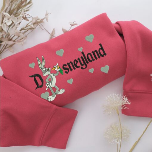 Bugs Bunny Disneyland Embroidery, Disneyland Embroidered Sweatshirt, Movie Disney Inspired, Best Gifts Idea For Him Her - Image 4