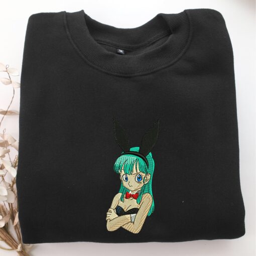 Bulma Half Embroidery, Disneyland Embroidered Sweatshirt, Movie Disney Inspired, Best Gifts Idea For Him Her - Image 5