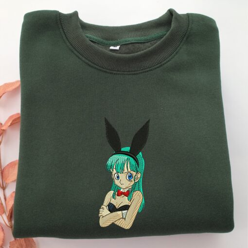 Bulma Half Embroidery, Disneyland Embroidered Sweatshirt, Movie Disney Inspired, Best Gifts Idea For Him Her - Image 3