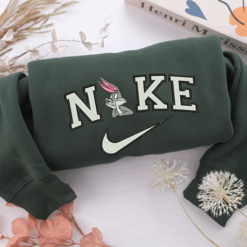 Bunny Nike Embroidered Sweatshirt, Nike Movie Inspired, Best Gifts Idea For Him Her - Image 3