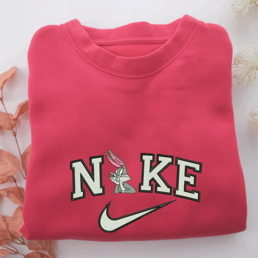 Bunny Nike Embroidered Sweatshirt, Nike Movie Inspired, Best Gifts Idea For Him Her - Image 5