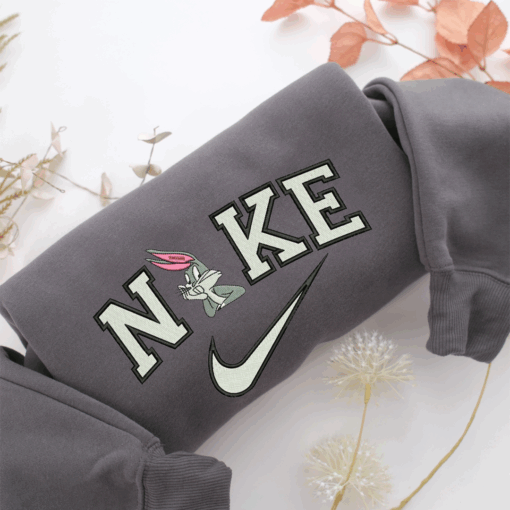 Bunny Nike Embroidered Sweatshirt, Nike Movie Inspired, Best Gifts Idea For Him Her - Image 4