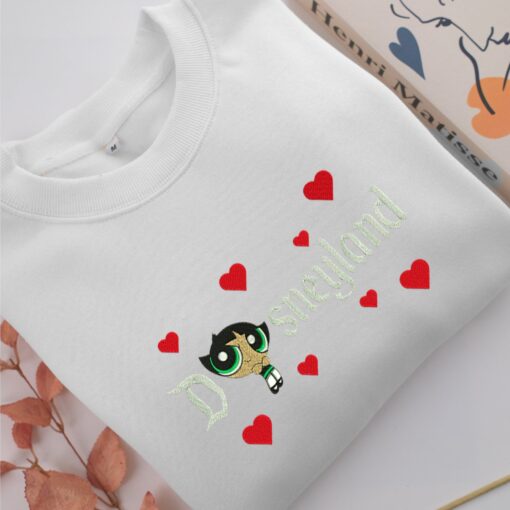 Buttercup Disneyland Embroidery, Disneyland Embroidered Sweatshirt, Movie Disney Inspired, Best Gifts Idea For Him Her - Image 2