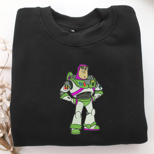 Buzz Lightyear Embroidery, Disneyland Embroidered Sweatshirt, Movie Disney Inspired, Best Gifts Idea For Him Her - Image 5