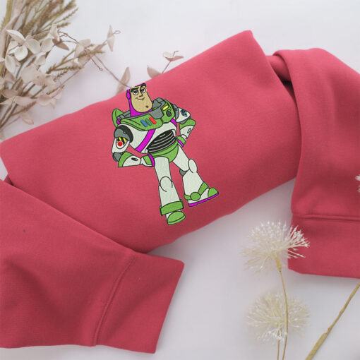 Buzz Lightyear Embroidery, Disneyland Embroidered Sweatshirt, Movie Disney Inspired, Best Gifts Idea For Him Her - Image 4