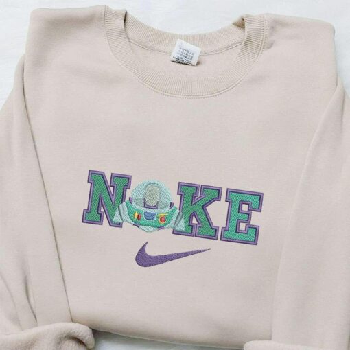 Buzz Lightyear x Nike Cartoon Embroidered Shirt Nike Inspired Embroidered Shirt Best Birthday Gift Ideas
