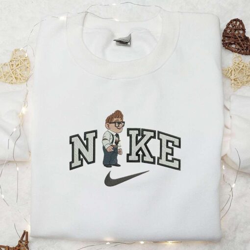 Carl Up Disney Characters Embroidered Shirt, Best Gift Idea For Family