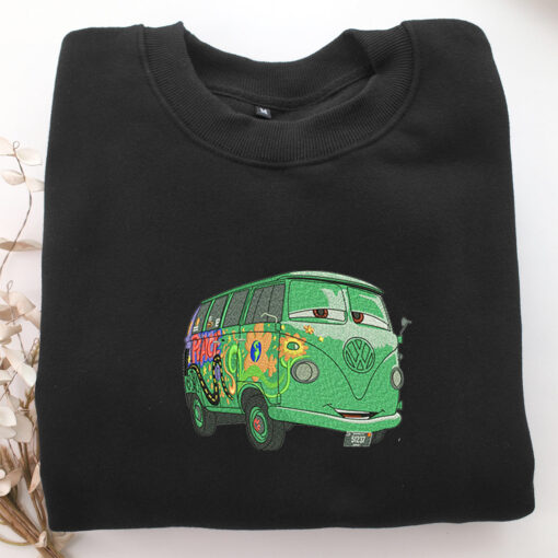 Cars Fillmore Embroidery, Disneyland Embroidered Sweatshirt, Movie Disney Inspired, Best Gifts Idea For Him Her - Image 5