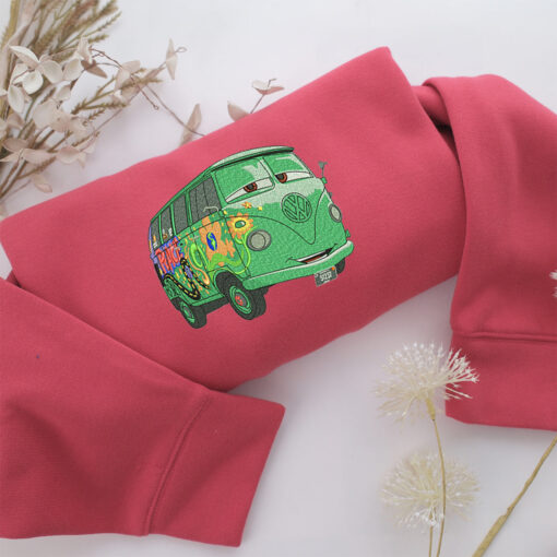 Cars Fillmore Embroidery, Disneyland Embroidered Sweatshirt, Movie Disney Inspired, Best Gifts Idea For Him Her - Image 4