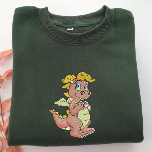 Cassie Dragon Tales Embroidery, Disneyland Embroidered Sweatshirt, Movie Disney Inspired, Best Gifts Idea For Him Her - Image 3