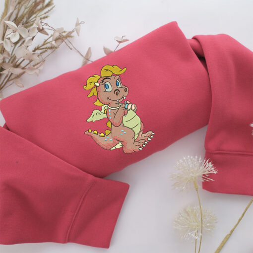Cassie Dragon Tales Embroidery, Disneyland Embroidered Sweatshirt, Movie Disney Inspired, Best Gifts Idea For Him Her - Image 4