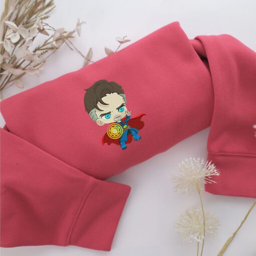 Chibi Doctor Strange Embroidery, Disneyland Embroidered Sweatshirt, Movie Disney Inspired, Best Gifts Idea For Him Her - Image 4