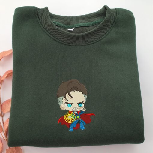 Chibi Doctor Strange Embroidery, Disneyland Embroidered Sweatshirt, Movie Disney Inspired, Best Gifts Idea For Him Her - Image 3