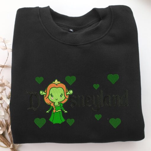 Chibi Fiona Disneyland Embroidery, Disneyland Embroidered Sweatshirt, Movie Disney Inspired, Best Gifts Idea For Him Her - Image 4