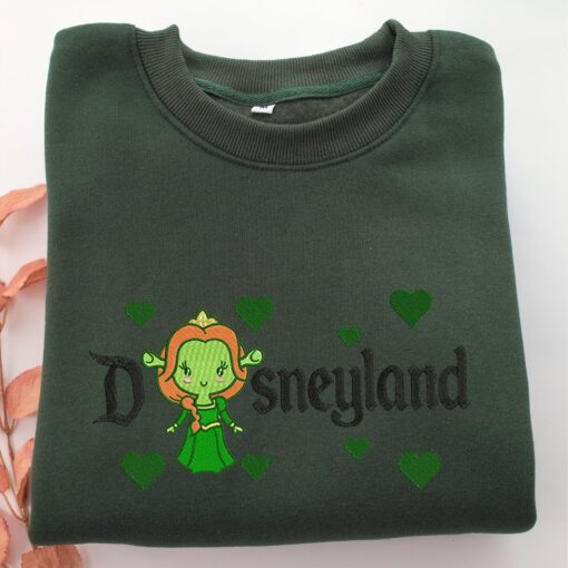 Chibi Fiona Disneyland Embroidery, Disneyland Embroidered Sweatshirt, Movie Disney Inspired, Best Gifts Idea For Him Her - Image 2