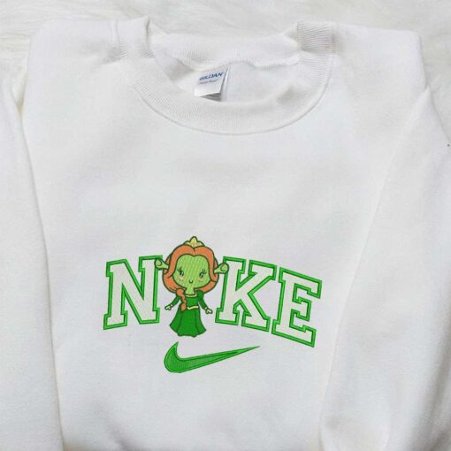 Chibi Fiona Shrek Cartoon Embroidered Shirt Best Gift Idea For Family