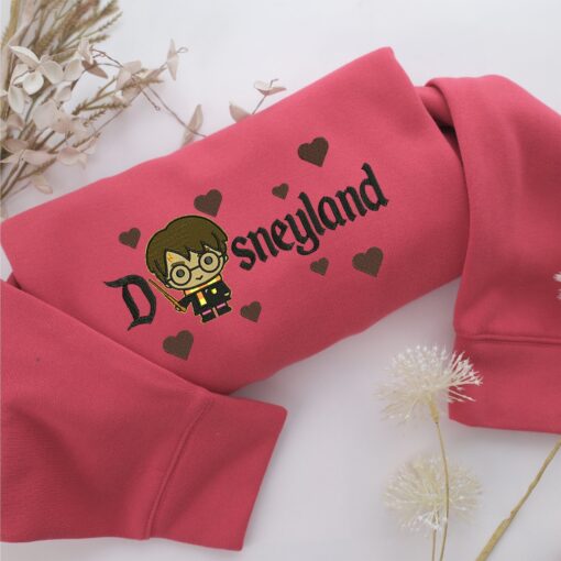 Chibi Harry Potter Disneyland Embroidery, Disneyland Embroidered Sweatshirt, Movie Disney Inspired, Best Gifts Idea For Him Her - Image 4