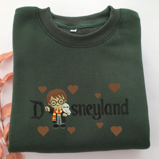 Chibi Harry Potter v2 Disneyland Embroidery, Disneyland Embroidered Sweatshirt, Movie Disney Inspired, Best Gifts Idea For Him Her - Image 3