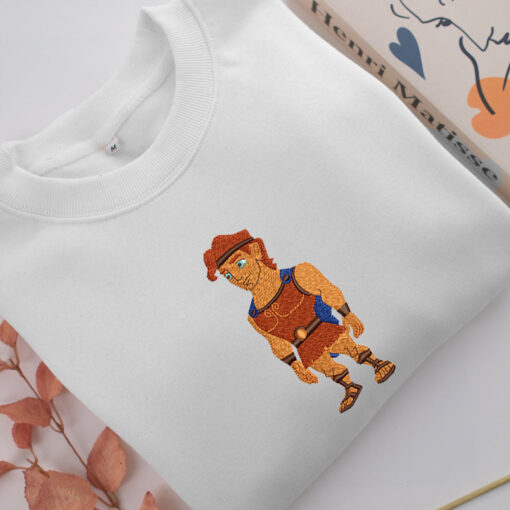 Chibi Hercules Embroidery, Disneyland Embroidered Sweatshirt, Movie Disney Inspired, Best Gifts Idea For Him Her - Image 2