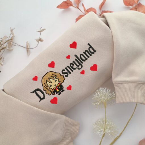 Chibi Hermione Granger v2 Disneyland Embroidery, Disneyland Embroidered Sweatshirt, Movie Disney Inspired, Best Gifts Idea For Him Her