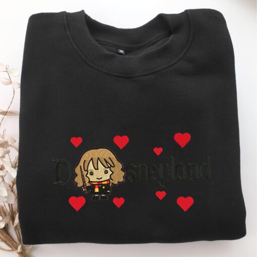 Chibi Hermione Granger v2 Disneyland Embroidery, Disneyland Embroidered Sweatshirt, Movie Disney Inspired, Best Gifts Idea For Him Her - Image 5