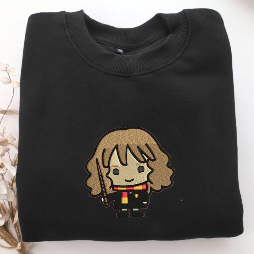 Chibi Hermione Granger v2 Embroidery, Disneyland Embroidered Sweatshirt, Movie Disney Inspired, Best Gifts Idea For Him Her - Image 5