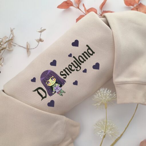 Chibi Hinata Disneyland Embroidery, Disneyland Embroidered Sweatshirt, Movie Disney Inspired, Best Gifts Idea For Him Her