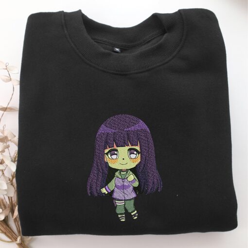 Chibi Hinata Nike Embroidered Sweatshirt, Nike Movie Inspired, Best Gifts Idea For Him Her - Image 5