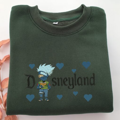 Chibi Kakashi Hatake Disneyland Embroidery, Disneyland Embroidered Sweatshirt, Movie Disney Inspired, Best Gifts Idea For Him Her - Image 3