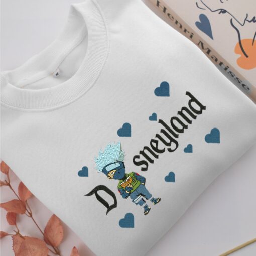 Chibi Kakashi Hatake Disneyland Embroidery, Disneyland Embroidered Sweatshirt, Movie Disney Inspired, Best Gifts Idea For Him Her - Image 2