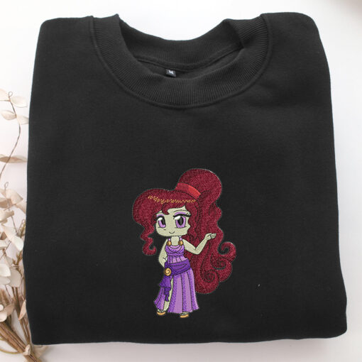 Chibi Megara v2 Embroidery, Disneyland Embroidered Sweatshirt, Movie Disney Inspired, Best Gifts Idea For Him Her - Image 5