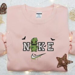 Chibi Oogie Boogie x Nike Embroidered Hoodie Nike Inspired Embroidered Shirt Best Hallowee Gift Ideas