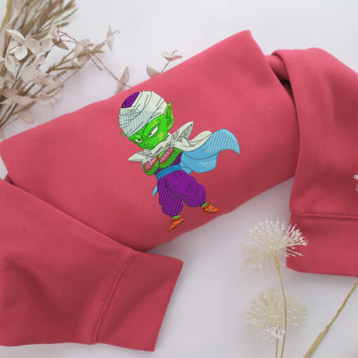 Chibi Piccolo Embroidery, Disneyland Embroidered Sweatshirt, Movie Disney Inspired, Best Gifts Idea For Him Her - Image 4